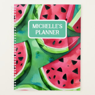Aangepaste naam Watermeloenplanner Planner