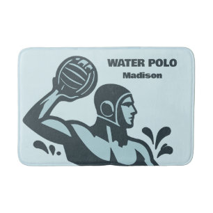 Aangepaste naam waterpolo badmat