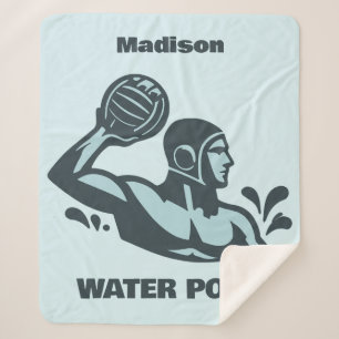 Aangepaste naam waterpolo sherpa deken