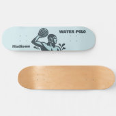 Aangepaste naam waterpolo skateboard (Horizontaal)