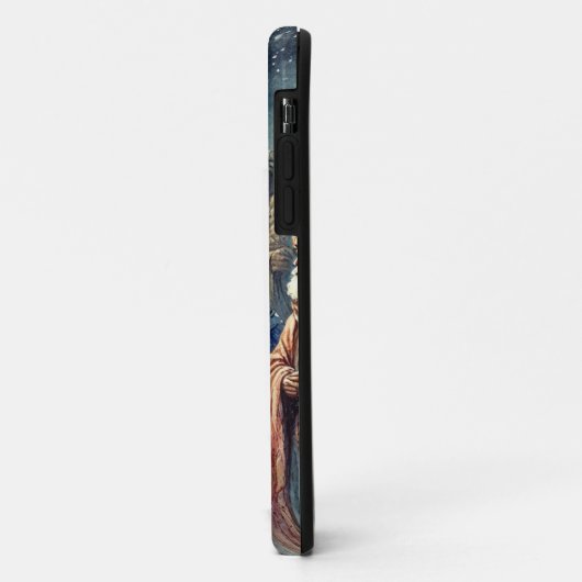 Aangepaste naam Waterverf Drie wijze Mannen Case-Mate iPhone Case (Achterkant/links)