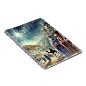 Aangepaste naam  Waterverf Drie wijze Mannen Notitieboek (Rechterzijde)