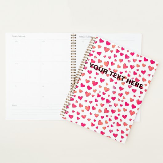 Aangepaste naam Waterverf Kunst Planner (Display)