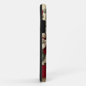 Aangepaste Naam  Waterverf Poinsettia Boeket Case-Mate iPhone Case (Achterkant/rechts)