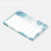 Aangepaste naam Weekly Planner Post-it® Notes (Schuin)
