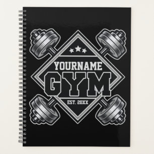 Aangepaste naam Weightlift Home Crossfit Gym Planner