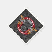 Aangepaste naam Welder Metal Fabricator Weldequate Servet (Hoek)