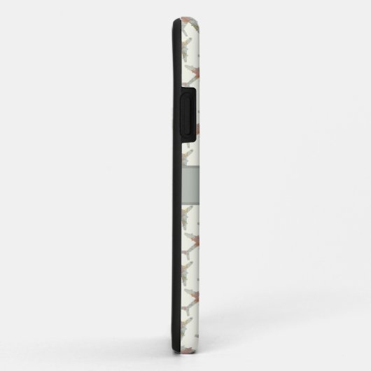 Aangepaste naam wereldkaart vliegtuig Case-Mate iPhone case (Achterkant/rechts)