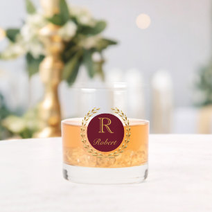 Aangepaste naam whisky glas