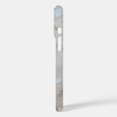 Aangepaste naam White Crystal Case-Mate iPhone Case (Achterkant / Links)