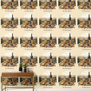 Aangepaste naam Wine Lover's Behang