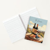 Aangepaste naam Wine Lover's Notitieboek (Binnen)