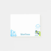 Aangepaste naam | Winterlovers Post-it® Notes (Voorkant)