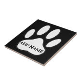 Aangepaste naam witboek afdrukken tegeltje (Zijkant)