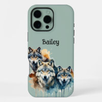 Aangepaste Naam Wolven Wolf Wildlife Natuur Animal