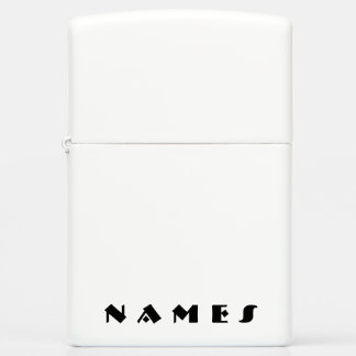 Aangepaste naam Zippo Lighter