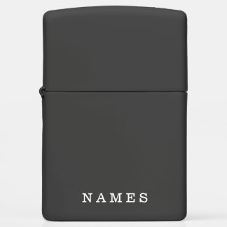 Aangepaste naam Zippo Lighter