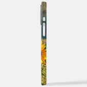 Aangepaste naam Zonnebloem Foto  textuur iPhone Hoesje (Linkerkant)