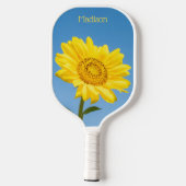 Aangepaste naam Zonnebloem Pickleball Paddle (Achterkant)
