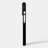 Aangepaste naam Zwart verloop Case-Mate iPhone Case (Achterkant / Links)