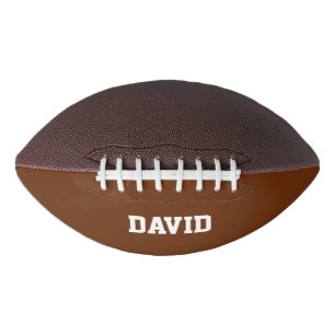 Aangepaste naamcollage sportlettertype gepersonali american football