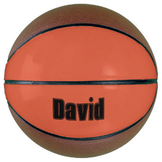 Aangepaste naamcollage sportlettertype gepersonali basketbal