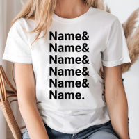 Aangepaste naamlijst Gepersonaliseerde namen van A