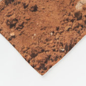 Aangepaste naamnummertractor fleece deken (Hoek)