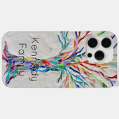 Aangepaste naamstructuur Case-Mate iPhone case (Achterkant (horizontaal))