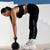 Aangepaste naamtraining leggings