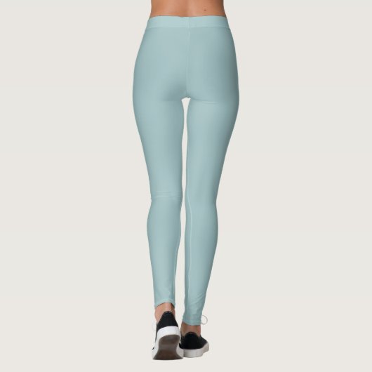 Aangepaste naamtraining leggings (Achterkant)