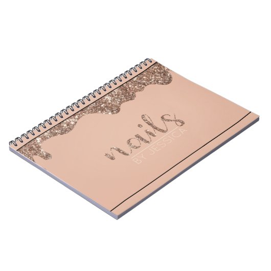 Aangepaste nageltech afspraak notitieboek (Linkerzijde)