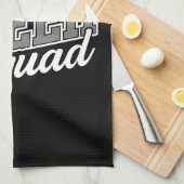 Aangepaste NAME Cheerleader School Varsity Cheer S Theedoek (Quarter Fold)