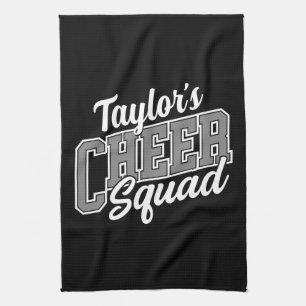 Aangepaste NAME Cheerleader School Varsity Cheer S Theedoek