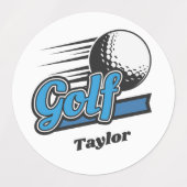 Aangepaste Namen Golf Labels (Design 2)