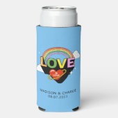 Aangepaste namen / tekst "Liefde is Liefde" (Seltzer Achterkant)