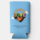 Aangepaste namen / tekst "Liefde is Liefde" (Achterkant)