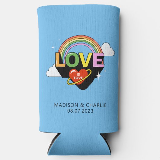 Aangepaste namen / tekst "Liefde is Liefde" (Voorkant)