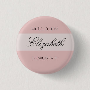 Aangepaste Nametag Button