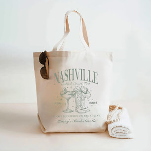 Aangepaste Nashville Bachelorette Rodeo Cocktail Tote Bag