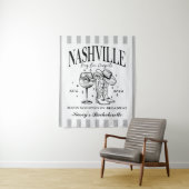 Aangepaste Nashville Bachelorette Rodeo Cocktail Wandkleed (In situ)