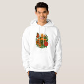 Aangepaste Natuur Fotografie Mannen Hoodie (Voorkant volledig)