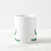 Aangepaste Nautical Forest Green Anchor Mok (Center)