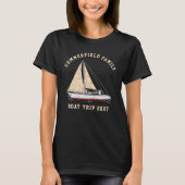 Aangepaste Nautical Matching Family Boat Trip T-Sh T-shirt (Voorkant)