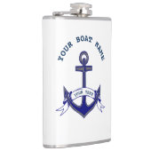 Aangepaste Nautische maatkolf voor anchor Heupfles (Rechts)