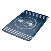 Aangepaste nautische zeilers badmat (Gekanteld)