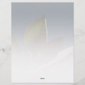 Aangepaste navelstationery briefhoofd (Achterkant)