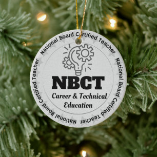 Aangepaste NBCT Carrière Technische Onderwijs Lera Keramisch Ornament