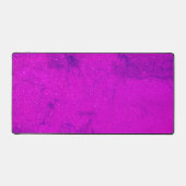 Aangepaste Neon Magenta Desk Mat - Bold & Trendy (Voorkant)