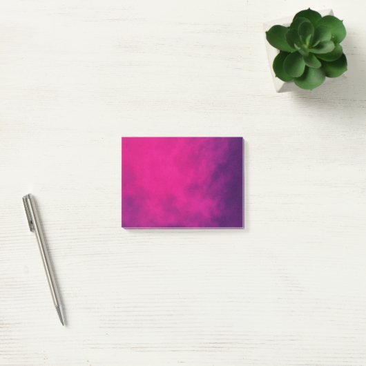 Aangepaste Neon Pink Gradient Sticky Notes (Kantoor)